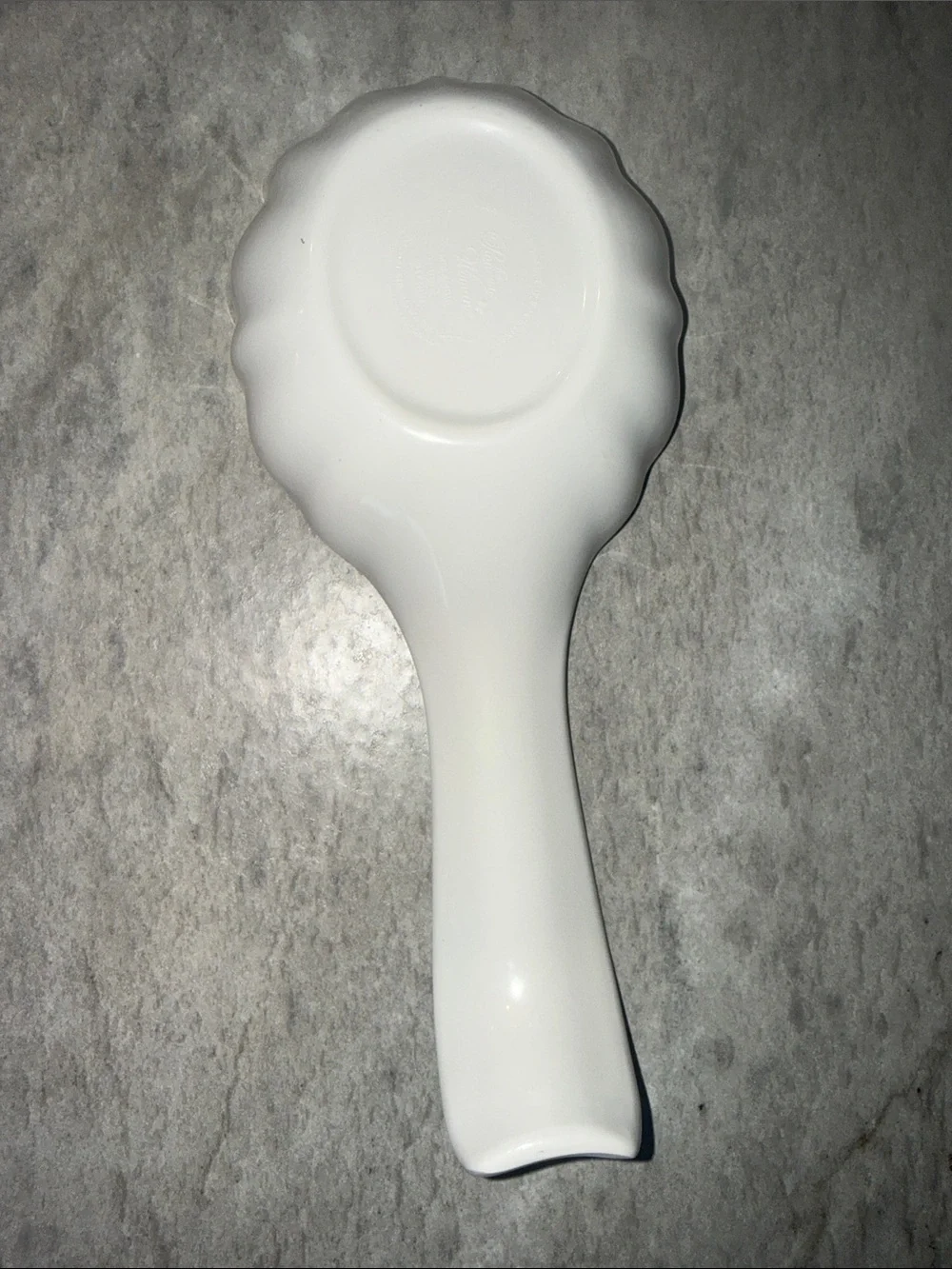 The Pioneer Woman White Spoon Rest with Multicolor Floral Design